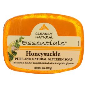 Clearly Natural Glycerine Bar Soap Honeysuckle - 4 Oz - Default