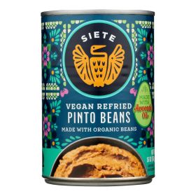 Siete - Beans Pinto Refried - Case Of 12-16 Oz - Default