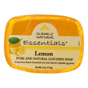 Clearly Natural Glycerine Bar Soap Lemon - 4 Oz - Default
